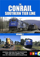 Conrail Southern Tier Line Vol 2 Conrail & D&H Southern Tier 1976-1983 DVD