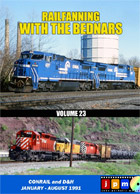 Railfanning with the Bednars 23 Conrail and D&H Jan-Aug 1991 DVD