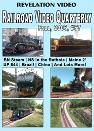 Railroad Video Quarterly Issue 57 Fall 2006 DVD